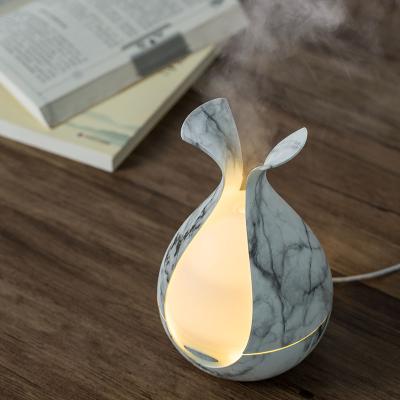 China Portable Aroma Diffuser Electric Marble Look Humidifier Luxury Desktop Automatic Air Aroma Diffuser for Essential Oils for sale