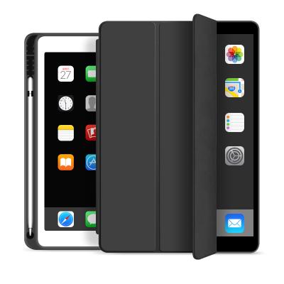 China High Quality Case For iPad 8th Generation Smart Cover With Pencil Holder For iPad 10.2 2020 2019 Silicone Cases For iPad 7th Generation Case for sale