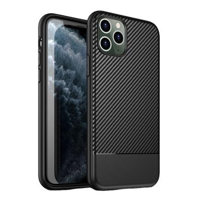 China Luxury high quality tpu carbon fiber silicone Phone Case For iPhone 11 Pro Max XSmax XR XS X Ultra-thin Cover Protective Coque 8 7 6 6Plus for sale