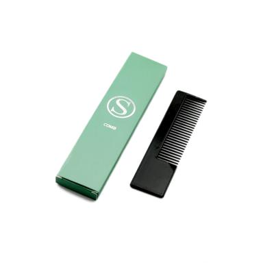 China Disposable Home Hotel Spa Hotel Removal Comb In Paper Box for sale