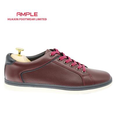 China Custom New Mens PU Leather Men's Casual Shoes Cushioning for sale