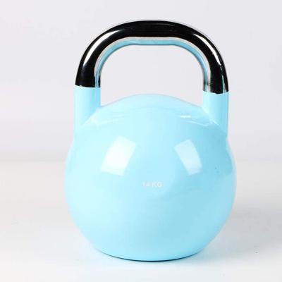 China Factory set unified weight kettlebell 10kg kettlebell wholesale good quality cheap and professional competition kettlebell for sale