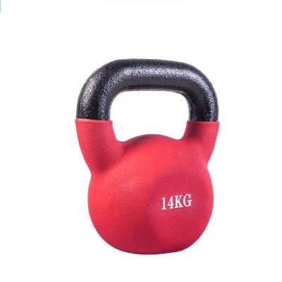 China Unified Weight Neoprene Kettlebell Cast For Fitness for sale