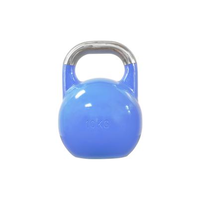 China Factory wholesale cheapest kettlebell 10kg 6kg unified weight color steel kettlebell for sale