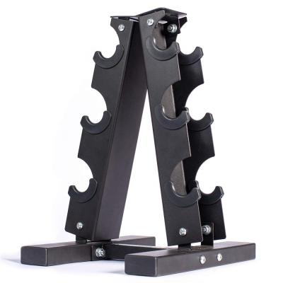 China Desktop racks home fitness homegym vertical hex dumbbell racks for dumbbells for sale