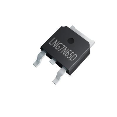 China N-channel 650V, 7A power LNG7N65D TO-252 MOSFET LNG7N65D TO-252 for sale