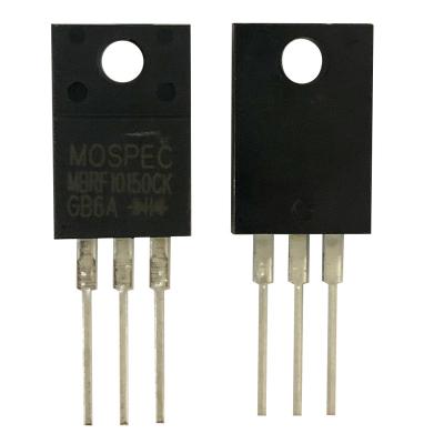 China New MBRF10150CK Power Amplifier Transistor 10150CK Tubemosfet Paired Transistor MBRF10150CK for sale