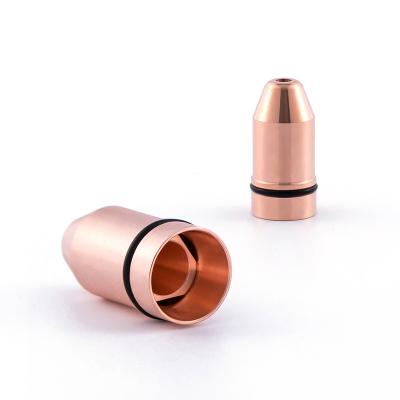 China Hotels Single High Quality Bullet Laser And Double Layer Nozzles For Head Fiber Laser Cutting Fiber Laser Nozzle for sale