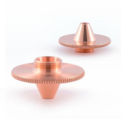 China Fiber Laser Cutting ZP Factory Price Straw Hat Type D28 D32 Fiber Laser Nozzles For Cutting Head CNC Laser Machine Parts for sale