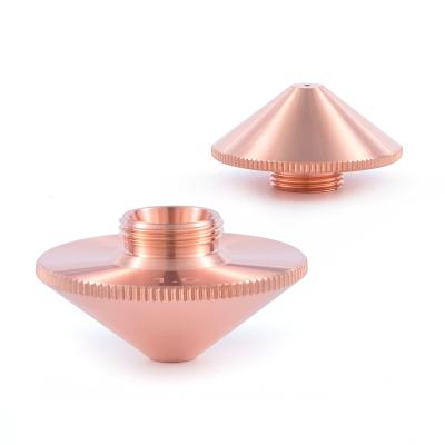 China Fiber Laser Cutting ZP Factory Price Laser Nozzle Lazer Head For Cut Fiber Laser Machines Head Double Layer Chrome Plated for sale