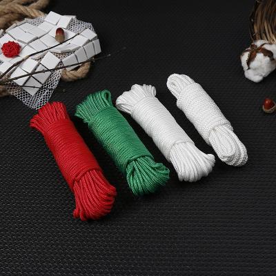 China Morden Polypropylene Rope Deluxe Solid Braided Rope Poly Rope For Multiple Uses for sale