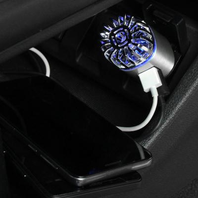 China Charging Phones Product Ideas Innovative Auto Luftreiniger Purificador De l'Aire USB Air Purifier Mini Portable Air Cleaner Car for sale