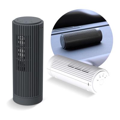 China Portable Hotel Household Car Refrigerator Air Revitalizer Mini Dual Mode Anion Air Cleaner Ozone Air Purifier for sale