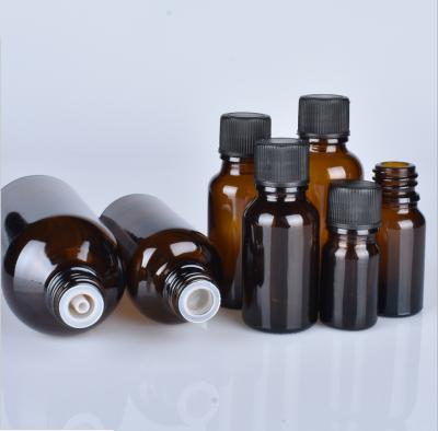 China Glass Bottle Cosmetic Serum Bottles 30ml 10Ml 15Ml Amber Empty Glass Essential Oil Bottle for sale