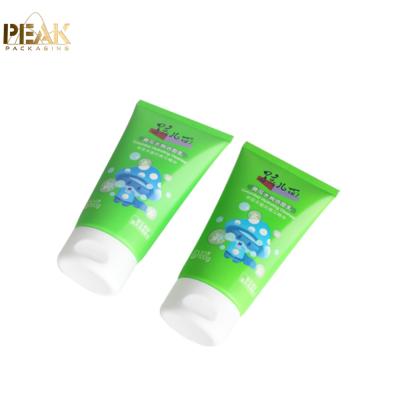 China Custom Empty Cosmetic Tube 100ml Plastic Cosmetic Packaging Squeeze Tube for sale