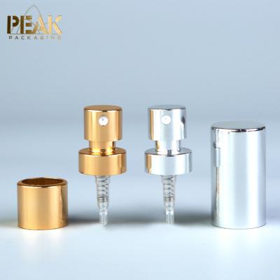 China Non Refillable Fea 15mm 15/400 Scent Spray Crimp Gold Silver Pump for sale