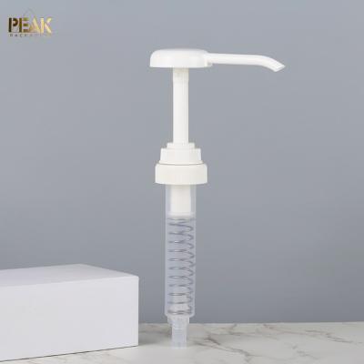 China Long Screw Spout Food Grade Ketchup Liquid Honey Juice Oyster Sauce Jam Syrup Pump for sale