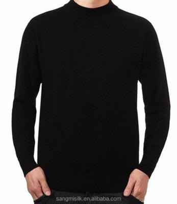 China Breathable Polo Neck Silk&wool Sweater Men Silk Polo Neck Sweater Zhejiang, China for sale