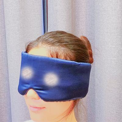 China Sleeping aids / eyes care new design mulberry silk eyemask 19 momme charmeuse the original manufacturer of this design silk eyemask for sale