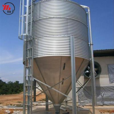 China Wholesale Price Large Capacity Grain Storage Animal Feed Poultry Farm Used Bins Silo for sale