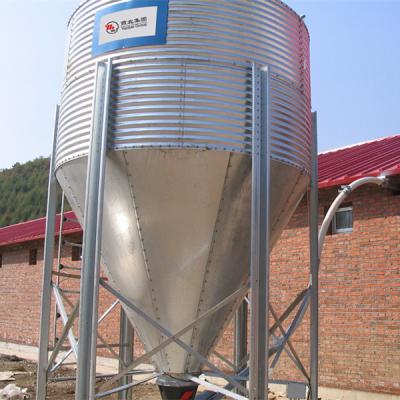 China Poultry Farm Used Poultry Farm Used Feed Storage Chicken House Feed Silo for sale