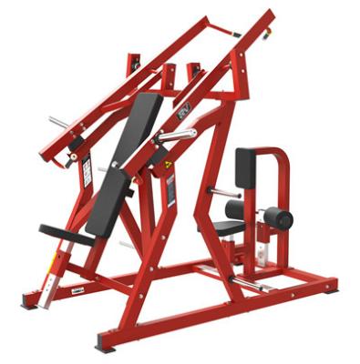 China Professional Commercial Use Fitness Machines ASJ-XM06 ISO-Side Seated Chest Press Lat Lower for sale