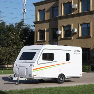 China Factory supply rv towed travel trailer towed trailer self propelled travel camp trailer made in china for sale