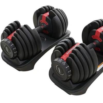 China Wholesaler Price Durable Gym Fitness Equipment Adjustable Dumbbell for sale