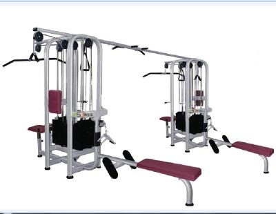 China Hot sale bodybuilding gym equipment/commercial hard technology multi-station equipment excellent materials/fitness center ASJ-A061 8 for sale