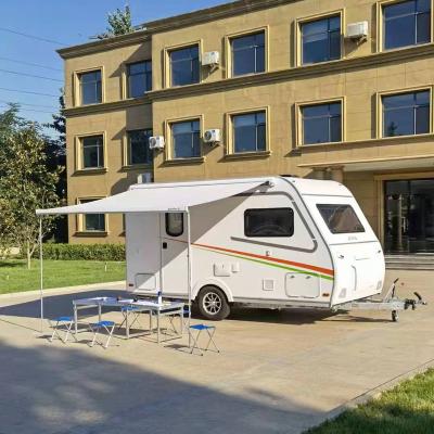 China Comfortable trailer/recreational vehicle/RV/travel trailer for camp, pull-type camper for sale for sale