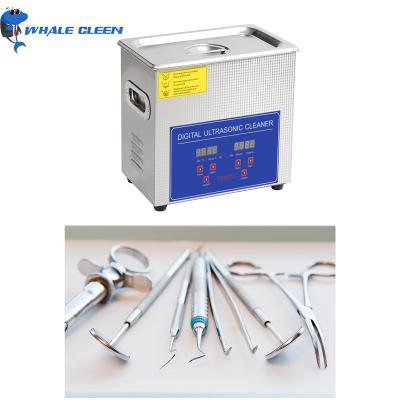 China 2 Liter-zahnmedizinischer Ultraschallreiniger 200W Heater For Dental Clinics zu verkaufen