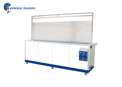 China Dubbele Tank Ultrasone Schoonmakende Machine 6000W 40KHz voor Blind Venster Te koop