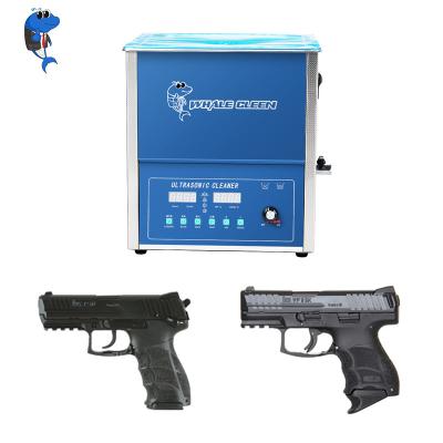 China 30 Liter Ultrasonic Gun Cleaner Side Handles Power Adjustable for sale