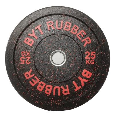 China BYT Universal Sell Crumb Top Dish Barbells Weight Bumper Plate for sale