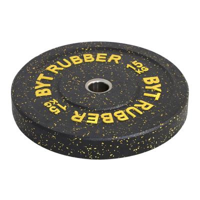 China Popular BYT Weight Plate Crumb Plate Temp Bumper Plate Hi Bumper Plates for sale