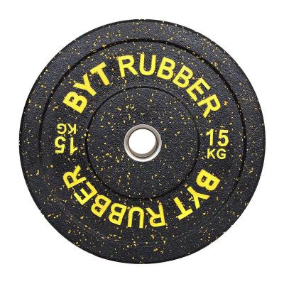 China Popular BYT Bumper Plate Set Hot Sale Bumper Plate Rubber Bumper Plates for sale