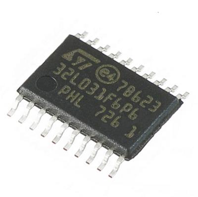 China Microcontroller STM32L031F6P6 IC MCU 32BIT 32KB FLASH 20TSSOP 32MHz for sale