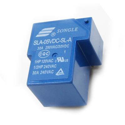 China SLA Series 4Pin 5V SLA-05VDC-SL-A 30A Sealed Relay for sale