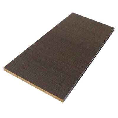 China 1220x2440mm Moisture Proof Woodgrain White Color Melamine Faced MDF Board For Household for sale