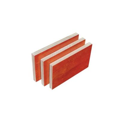 China Hot Sale Red High Waterproof 16mm Turn Over Rate Construction Formwork Commercial Plywood for sale