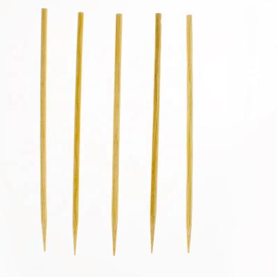 China Nature's Easily Cleaned Bamboo Skewer 150*1.5mm High Quality Disapoble for sale