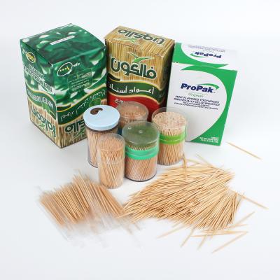 China Disposable manufacturers sell wholesale natural bamboo toothpicks in bulk for sale