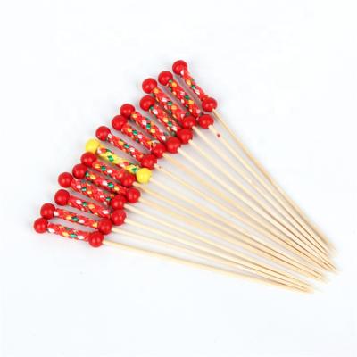 China Refining Bamboo Stick Easily Cleaned Creative Fruit Dish Decoration Art Bar Cold Dishes KTV for sale