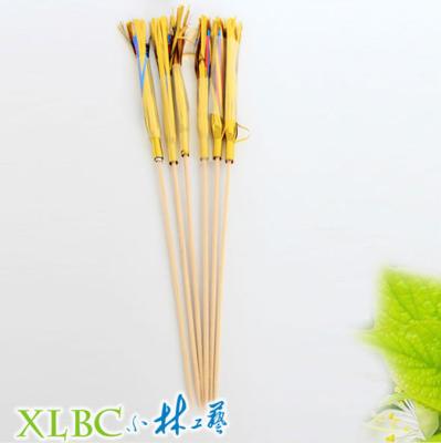 China Wholesale Colorful Firework Flag Birthday Theme Party Cake Fruit Decorative Wooden Cocktail Picks for sale