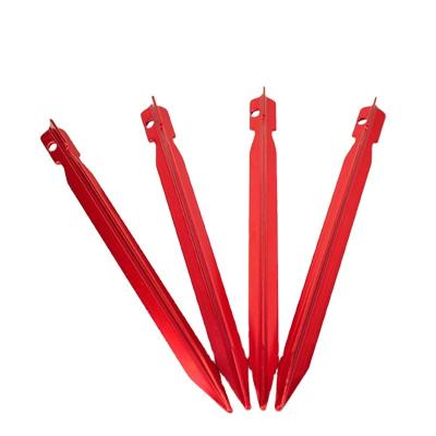 China Outdoor Tent Accessories Aluminum Alloy Tent Accessories Tent Stakes Pegs For Camping Hiking for sale