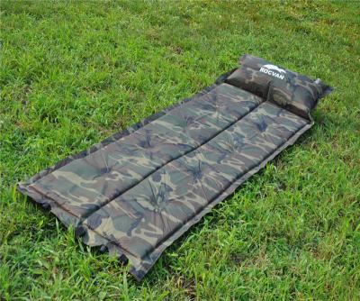 China Ultralight Camping Self Inflating Sleep Pad With Attached Pillow - Lightweight Air Sleep Pads for sale