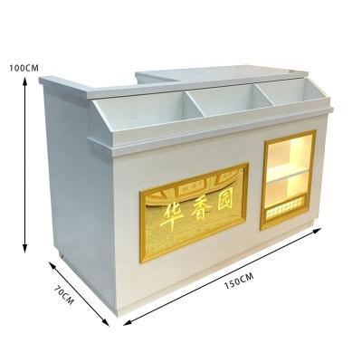 China Customization Cashier Customization Eco - Friendly Material Professional Milk Tea Shop Bar for sale