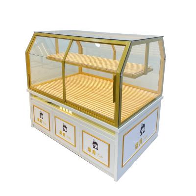 China Direct sales double-sided professional customization factory custom bakery display cabinet full set for sale