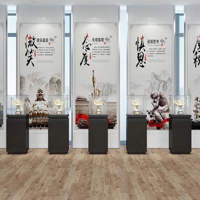 China Showcase Jewelry Display Cabinet Display And Classic Glass Antique China Cabinets With Lighting for sale