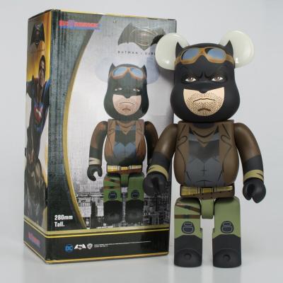 China Custom Cartoon Toy Hot Sale OEM ODM Action Number 28cm PVC Toy Bearbrick 400% PVC for sale